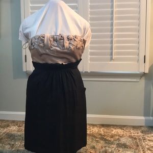 BCBG strapless dress